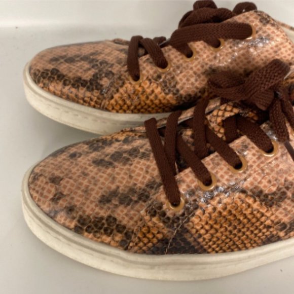 Naturalizer Soul Sneakers Slip on Slides Faux Python Size 10 Comfort Shoes - Picture 2 of 5